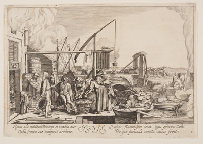 Le feu, tiré des Quatre éléments - Jan van de Velde II