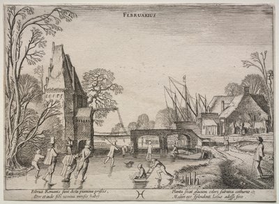 Les Douze Mois : Février - Jan van de Velde II