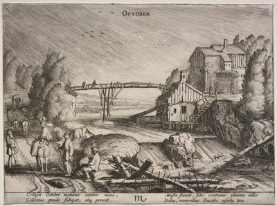 Les Douze Mois : Octobre - Jan van de Velde II