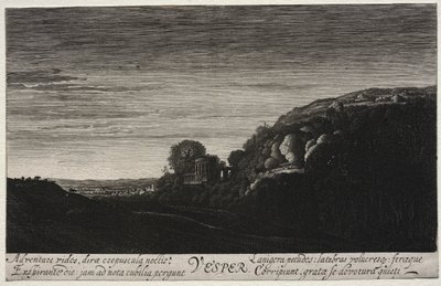 Heures du jour : Vêpres - Jan van de Velde II