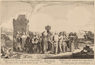 Eau - Jan van de Velde II after Willem Buytewech