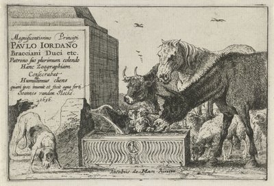 Animaux près d