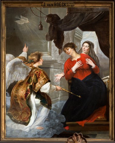 Église paroissiale (Parochiekerk Onze-Lieve-Vrouw). Intérieur. Peinture - Jan van den Hoecke