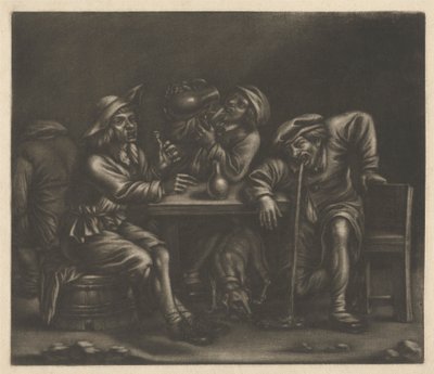 Les buveurs - Jan van der Bruggen