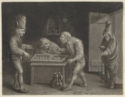 Joueurs de trictrac - Jan van der Bruggen