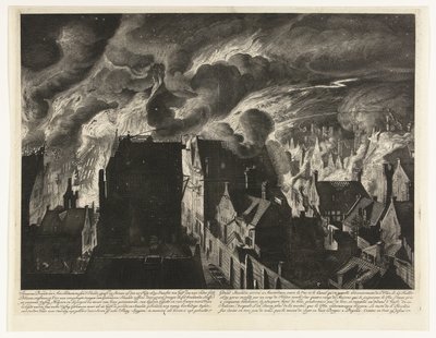 Extinction du grand incendie à l