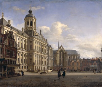 La Nouvelle Mairie, Amsterdam, 1668 - Jan van der Heyden
