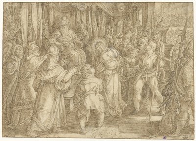 Christ devant Pilate - Jan van der Straet