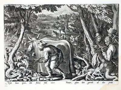 Chasse aux étourneaux et aux perdrix, illustration de 