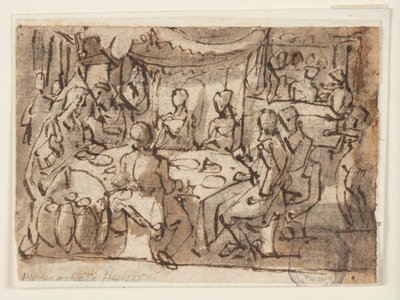 Les Noces de Cana - Jan van der Straet, called Stradanus