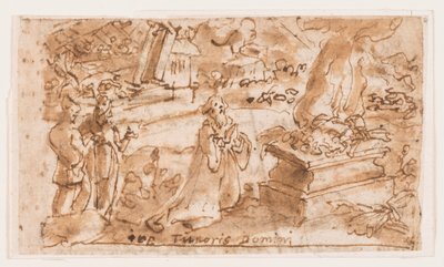 Le Sacrifice de Job, conception préliminaire pour "Spiritus Timoris Domini" (Le Don de la Crainte du Seigneur), planche 7 de la série d