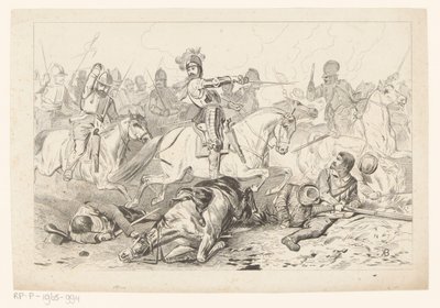 Bataille de Nieuport - Jan van der Veen (prentmaker)