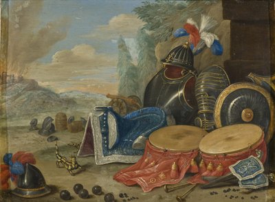 Emblèmes de guerre - Jan van the Elder Kessel
