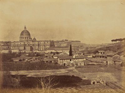 Saint Pierre vu du haut des sablières, Rome - Jane Martha St. John