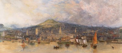 Dundee depuis la rivière - Jane Stewart Smith