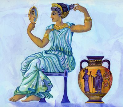 Femme grecque antique - Jane Tattersfield