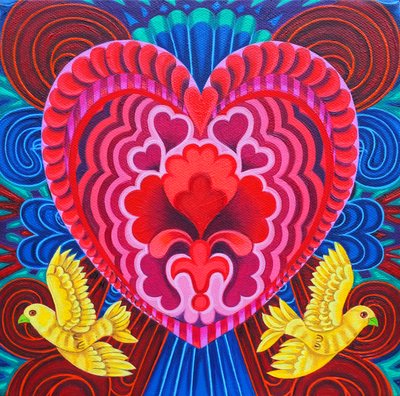 Cœur et oiseaux - Jane Tattersfield