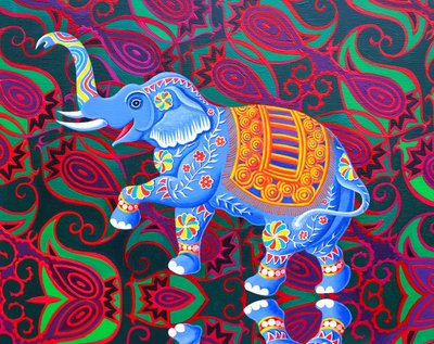 Éléphant indien - Jane Tattersfield