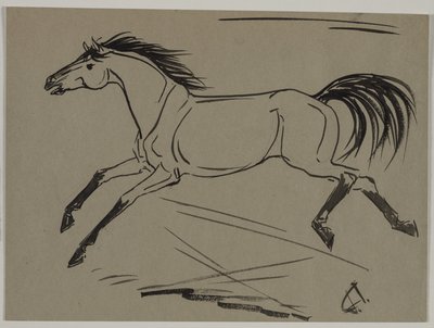 Cheval au galop - Jane Travis