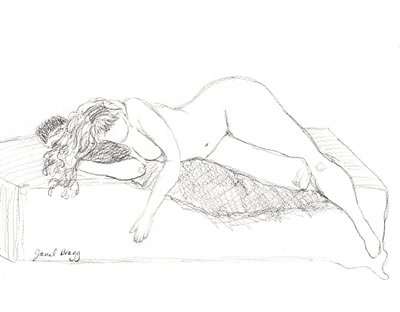 Dessin de figure 1.5, c.2016 - Janel Bragg