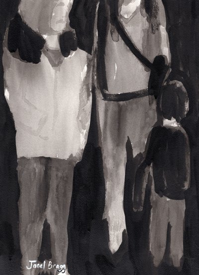 Acheteurs de vacances, vers 2017 - Janel Bragg