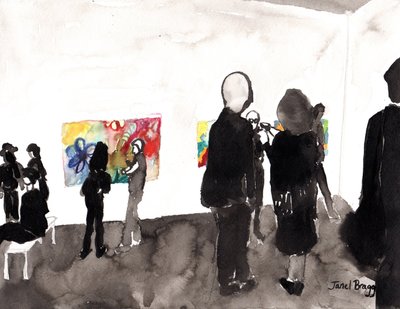 Mon ouverture de galerie, c.2015 - Janel Bragg
