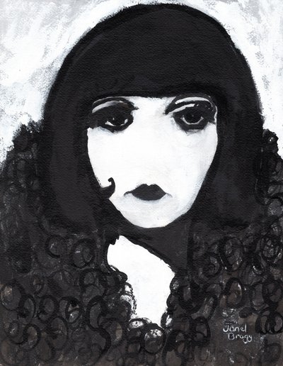 Sirène en manteau de fausse fourrure, vers 2020 - Janel Bragg