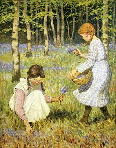 Cueillir des jacinthes - Janet Fisher
