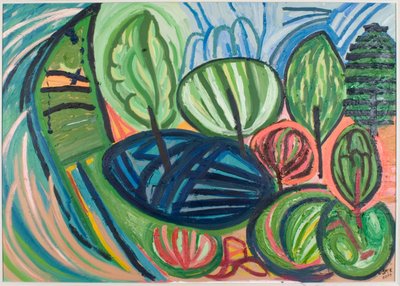 Bois de Wormiston, été, 2007 - Janet McKenzie