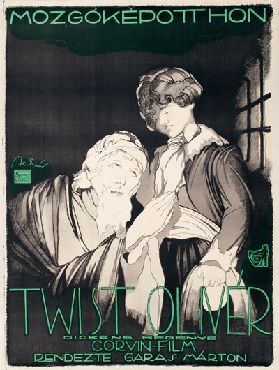 Affiche pour le film muet 
