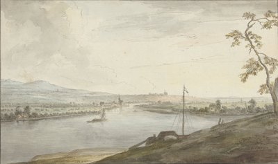 Vue de rivière - Januarius Zick