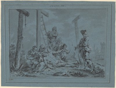 La Lamentation (STATIO XIII) - Januarius Zick