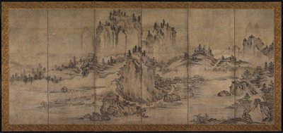 Paysage - Japan, Muromachi period