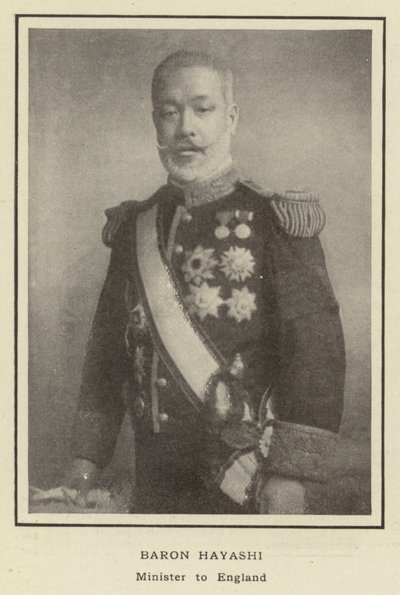 Baron Hayashi, ministre en Angleterre - Japanese Photographer