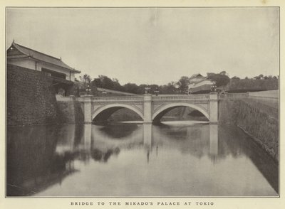 Pont vers le Palais du Mikado à Tokyo - Japanese Photographer
