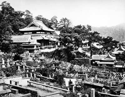Cimetière du temple Honrenji à Chikugo-machi, Nagasaki - Japanese Photographer