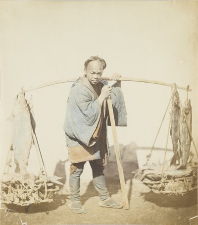 Pêcheur avec sa prise - Japanese Photographer