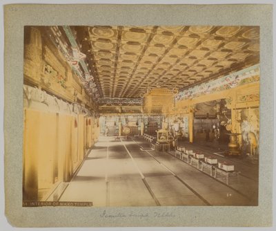 Intérieur du temple Jemitsu, Nikko, Japon - Japanese Photographer