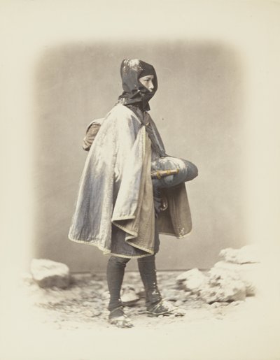 Homme japonais dans la neige - Japanese Photographer