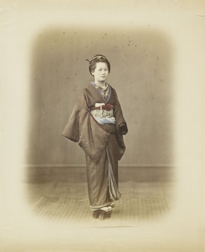 Femme japonaise en tenue traditionnelle - Japanese Photographer