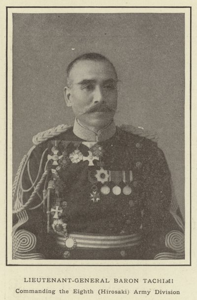 Lieutenant-général Baron Tachimi, commandant la huitième division de l