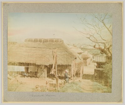 Maison de paysan, Japon - Japanese Photographer