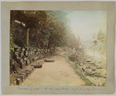 Les cent Bouddhas le long de la rivière Daiya, Nikko, Japon - Japanese Photographer