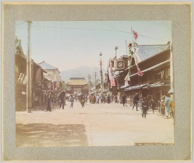 Rue du théâtre, Kobe, Japon - Japanese Photographer