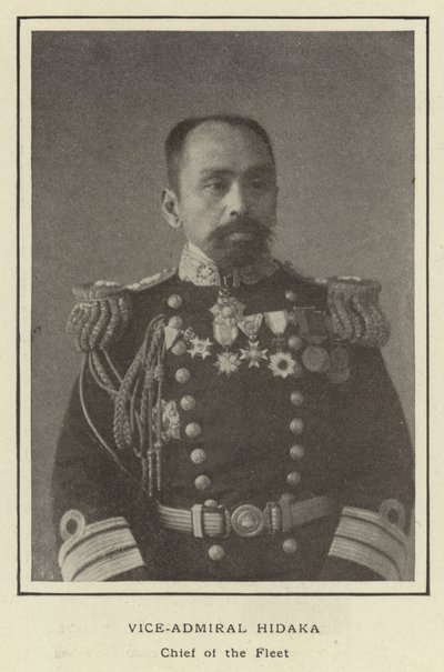 Vice-amiral Hidaka, chef de la flotte - Japanese Photographer