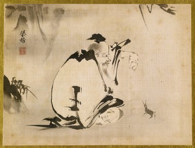 Un immortel taoïste, vers 1816-28 - Japanese School