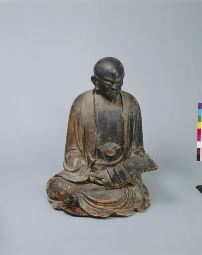 Arhat (hommes saints): trois des Cinq Cents Arhat - Japanese School