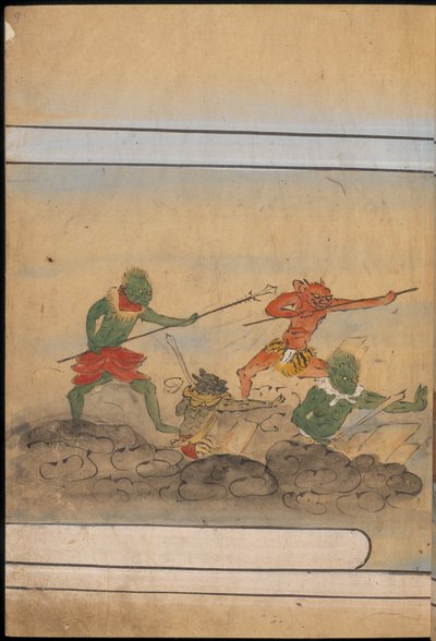 Gobelins armés, illustration tirée du 