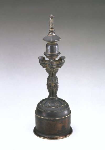 Cloche rituelle bouddhiste, période Kamakura - Japanese School