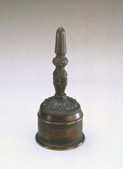 Cloche rituelle bouddhiste, période Kamakura, 1185-1333 - Japanese School